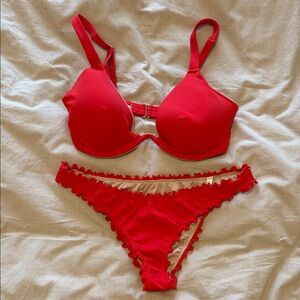 Target Red Bikini Set